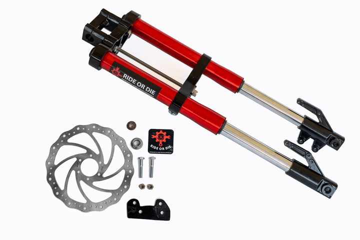 Razor MX/SX/RSF Fork Fully Bolt - On Suspension Upgrade Kit - Razor Forks - ZMRDMDN630 eBike Super Shop