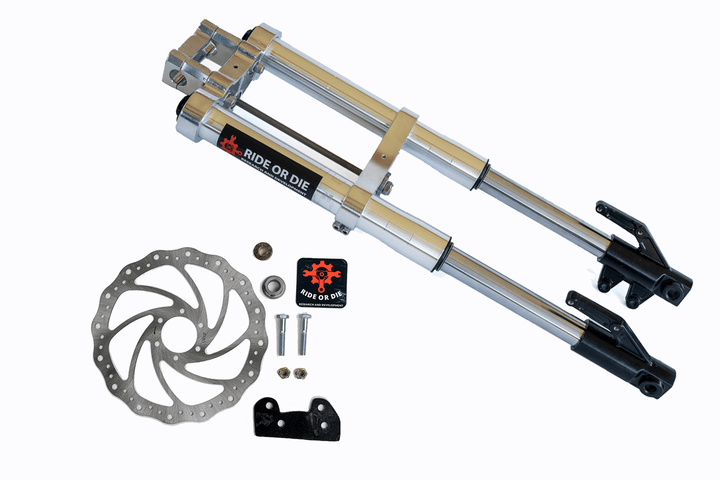 Razor MX/SX/RSF Fork Fully Bolt - On Suspension Upgrade Kit - Razor Forks - ZMSLRCHR630 eBike Super Shop