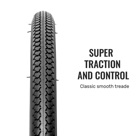 RetroPath Beige Wall - 26×1 3/8 (37 - 590) - Bicycle Tires - sku - 46134436200673 eBike Super Shop