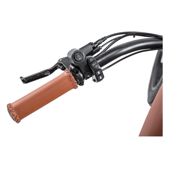 REVI Cheetah 750w Step Over Ebike 26x4 Fat Tire Electric Vintage eBike - Fat Tire eBike - REVI|FATT|BLACK48V1|0029 eBike Super Shop