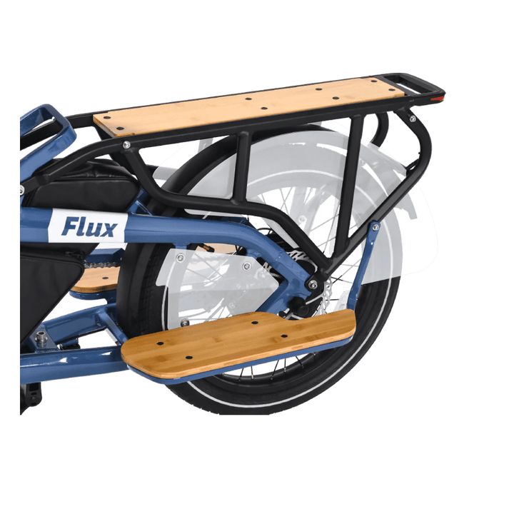 REVI Flux 750w Step Thru Ebike 20x2.4 Fat Tire Mini Fat Tire Electric Cargo eBike - Cargo eBike - eBike Super Shop