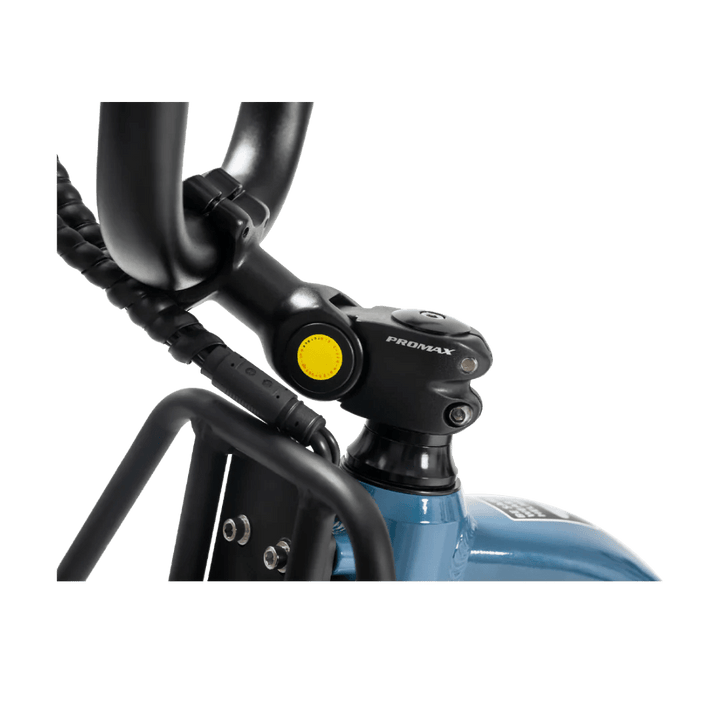 REVI Flux 750w Step Thru Ebike 20x2.4 Fat Tire Mini Fat Tire Electric Cargo eBike - Cargo eBike - REVI|CARGO|DARK|0046 eBike Super Shop