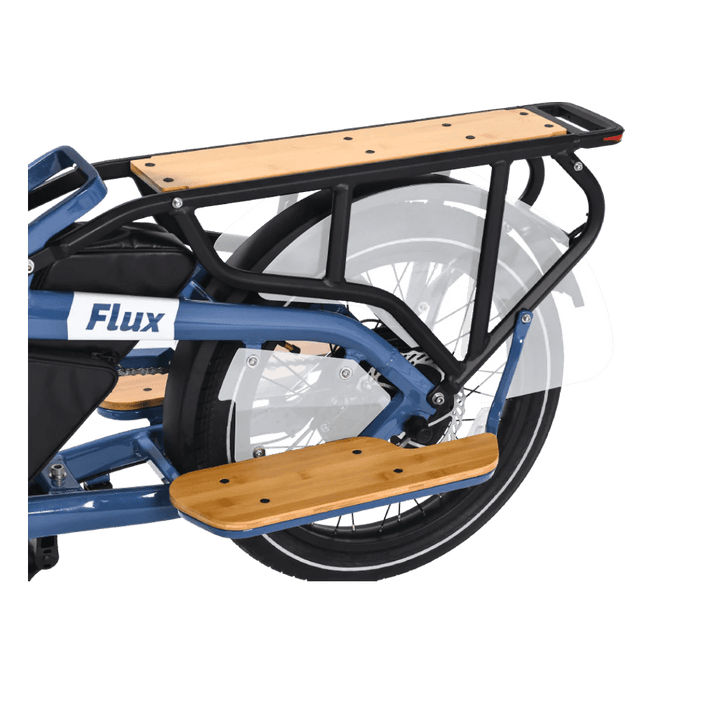 REVI Flux 750w Step Thru Ebike 20x2.4 Fat Tire Mini Fat Tire Electric Cargo eBike - Cargo eBike - REVI|CARGO|DARK|0046 eBike Super Shop