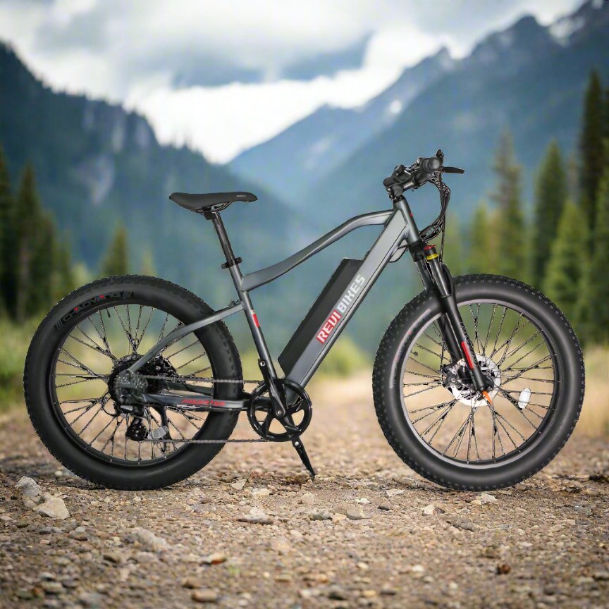 REVI Predator 750w Step Over Ebike 26x4 Fat Tire Electric Fat Tire