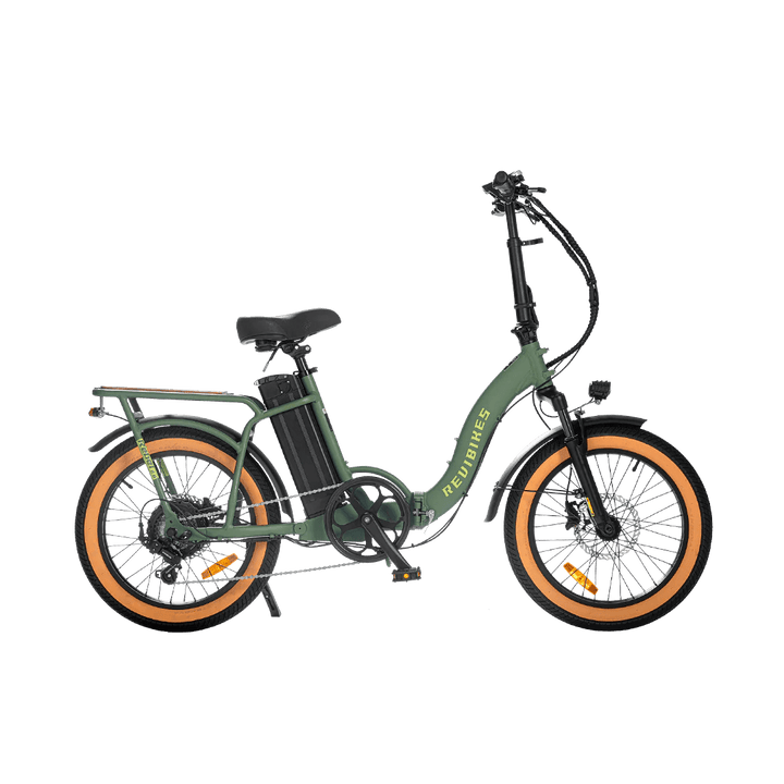 REVI Rebel 2 750w Step Thru Ebike 20x3 Fat Tire Electric Folding eBike - Folding Ebike - eBike Super Shop