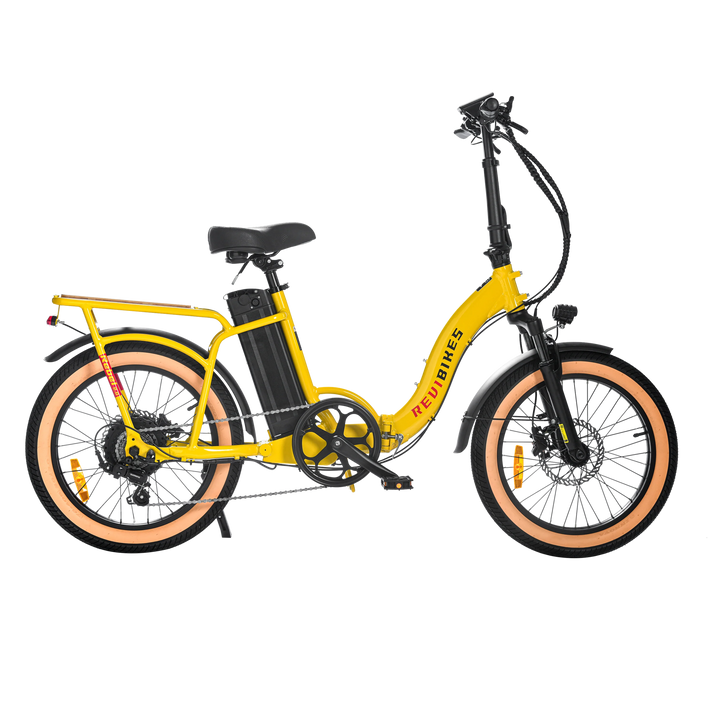 REVI Rebel 2 750w Step Thru Ebike 20x3 Fat Tire Electric Folding eBike - Folding Ebike - eBike Super Shop