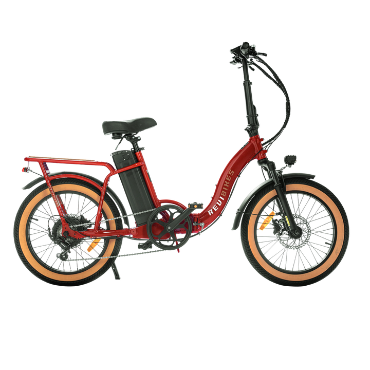 REVI Rebel 2 750w Step Thru Ebike 20x3 Fat Tire Electric Folding eBike - Folding Ebike - eBike Super Shop