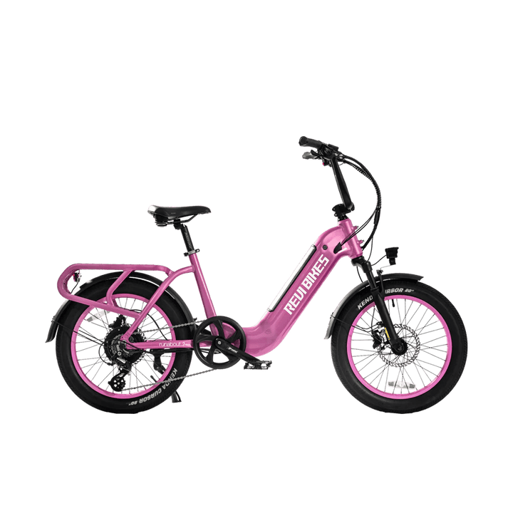 REVI Runabout 2 750w Step Thru Ebike 20x3 Fat Tire Mini Electric Cargo eBike - Cargo eBike - eBike Super Shop