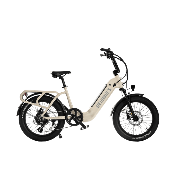 REVI Runabout 2 750w Step Thru Ebike 20x3 Fat Tire Mini Electric Cargo eBike - Cargo eBike - eBike Super Shop