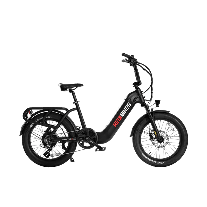 REVI Runabout 2 750w Step Thru Ebike 20x3 Fat Tire Mini Electric Cargo eBike - Cargo eBike - eBike Super Shop