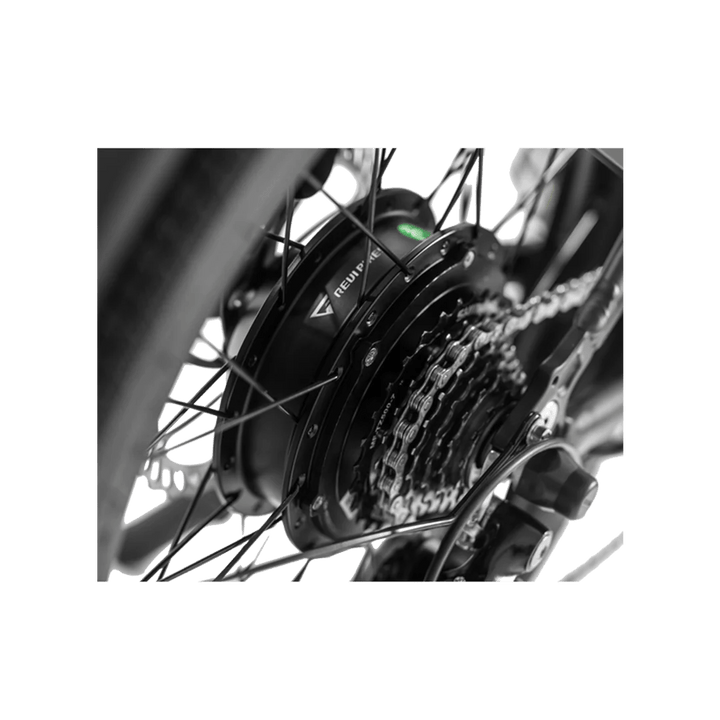 REVI Runabout 2 750w Step Thru Ebike 20x3 Fat Tire Mini Electric Cargo eBike - Cargo eBike - REVI|CARGO|PINK|0041 eBike Super Shop