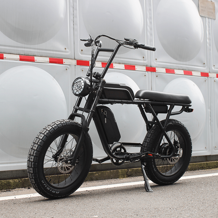 Ripper Pro - Dual - Battery 48V 750W Moto Style Electric Bike - Moto Style Bike - RST010Y - 801 - 2 eBike Super Shop