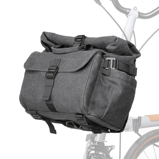 ROCKBROS Folding Bike Handlebar Bag Backpack - H46