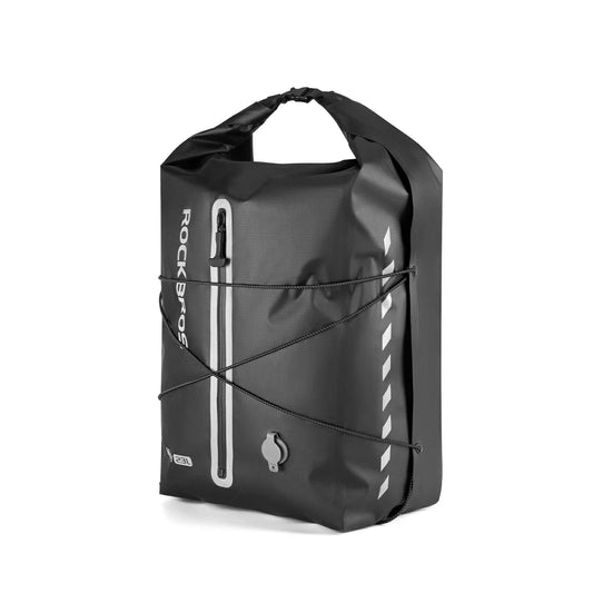 100% Waterproof Bike Rack Bag 23L Lightweight