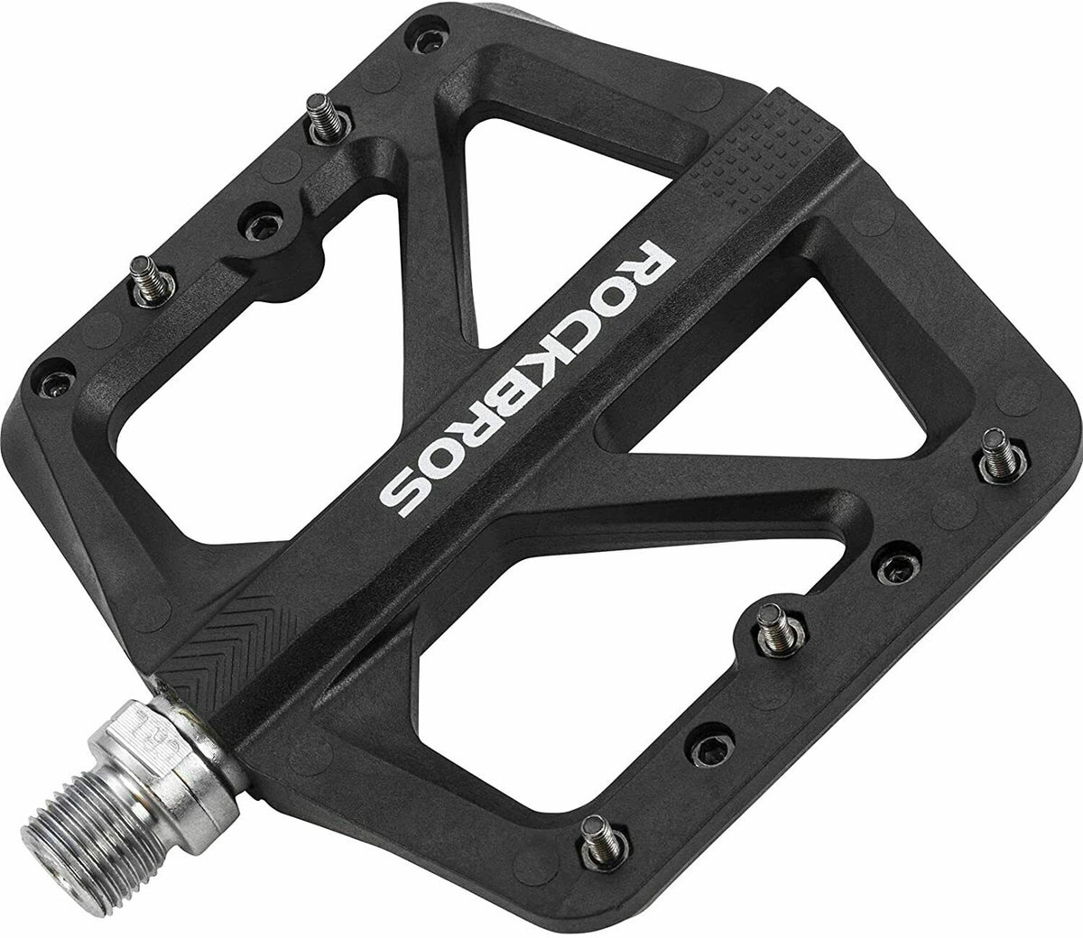 ROCKBROS Large Nylon Composite Bike Pedals in Black (Pair)