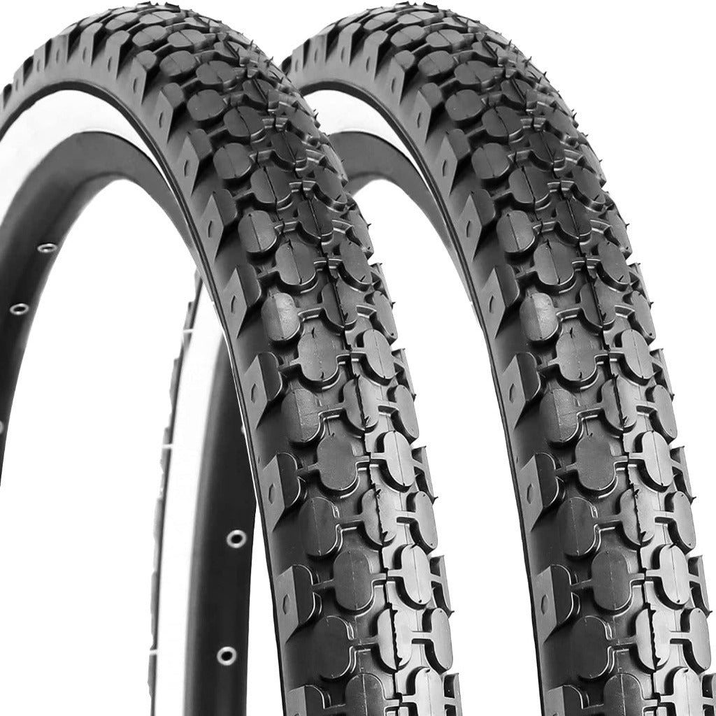 SandRoller Pair - 24“×2.125“ / 26”×2.125“ - Bicycle Tires - SHP - HY8006_262125WHT*2 eBike Super Shop