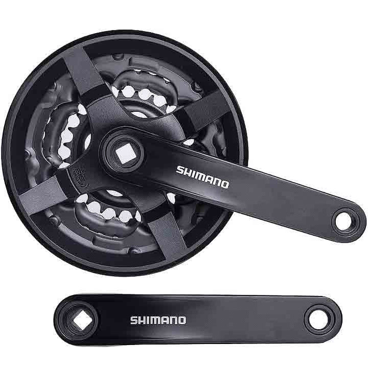 Shimano Tourney Bicycle Crankset FC - TY301 42 - 34 - 24 Teeth for 3x6/7/8 Speed 170mm - Bicycle Cranks - SHP - SFCTY301 eBike Super Shop