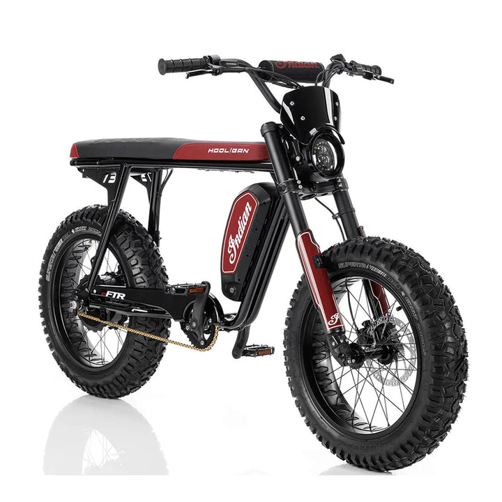 SUPER73 S2 x Indian EFTR Hooligan Electric e - Moto Style eBike S2 X - Moto 750 w Electric Pit Bike - Moto Style - eBike Super Shop