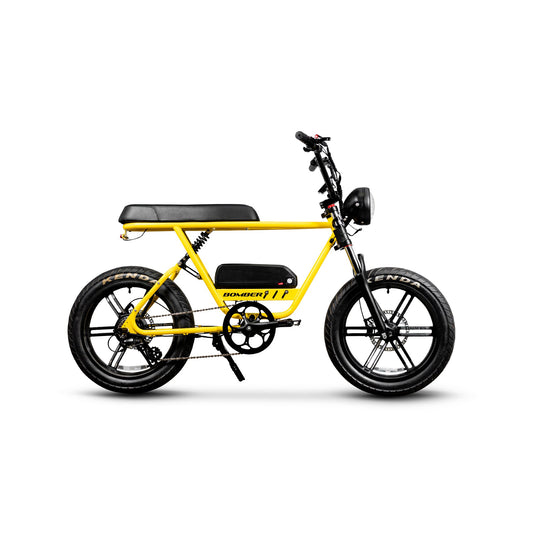 SUPERHUMAN Bomber 750 w Moto Ebike 20x4.5 Electric Moto Style eBike - Bike - eBike Super Shop