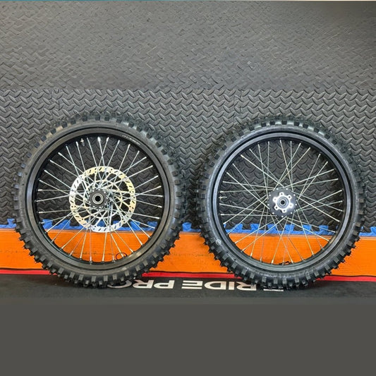 Surron eMoto Wheel Set CST Knobby 17"/17" Front & Rear Wheel & Tire Set for Electric Dirt Bikes *Does not include rotor or sprocket* - Surron Wheel & Tire Set - EBIKE|2776 eBike Super Shop