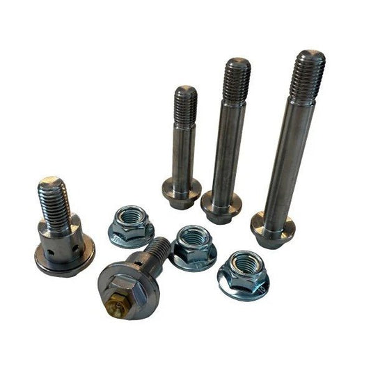 Surron Ultra Bee Linkage Bolts 420 Stainless with Grease Ports - physical - UB - LB - 420 - S - GP eBike Super Shop