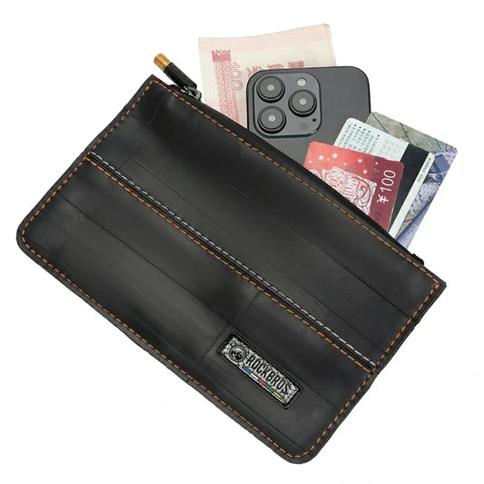 Sustainable Eco-Friendly Recycled Tire Bike Wallet 0.7L ROAD TO SKY