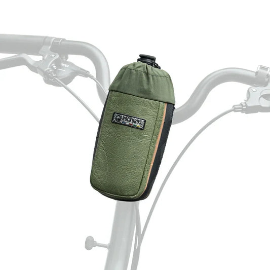 Sustainable Recycled Tire Bike Water Bottle Bags 0.8L ROAD TO SKY