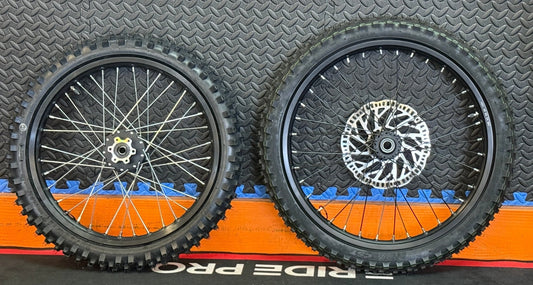 Talaria eMoto Wheel Set CST Knobby 17"/19" Front & Rear Wheel & Tire Set for Electric Dirt Bikes *Does not include rotor or sprocket* - Talaria Wheel & Tire Set - EBIKE|2808 eBike Super Shop