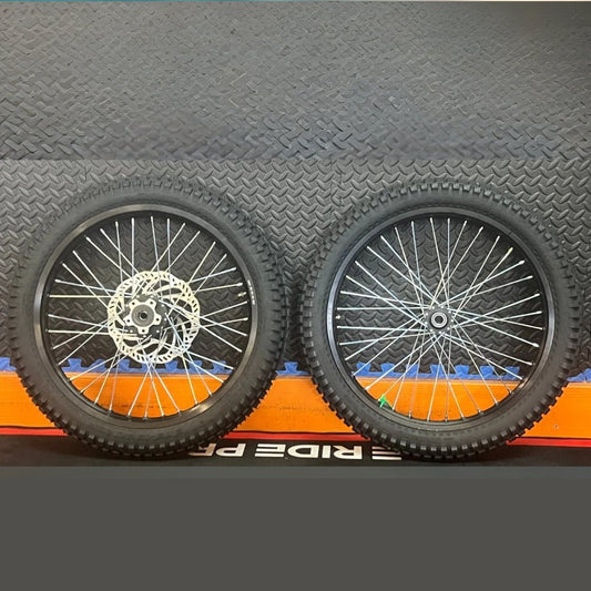 Talaria eMoto Wheel Set Shinko 241 Dual Sport 19"/19" Front & Rear Wheel & Tire Set for Moto Bikes *Does not include rotor or sprocket* - Talaria Wheel & Tire Set - EBIKE|2815 eBike Super Shop