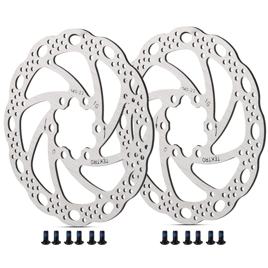 Tektro Bike Disc Brake Rotor 140/160/180/203mm - bicycle parts - SHP - TR140_22d*2 eBike Super Shop
