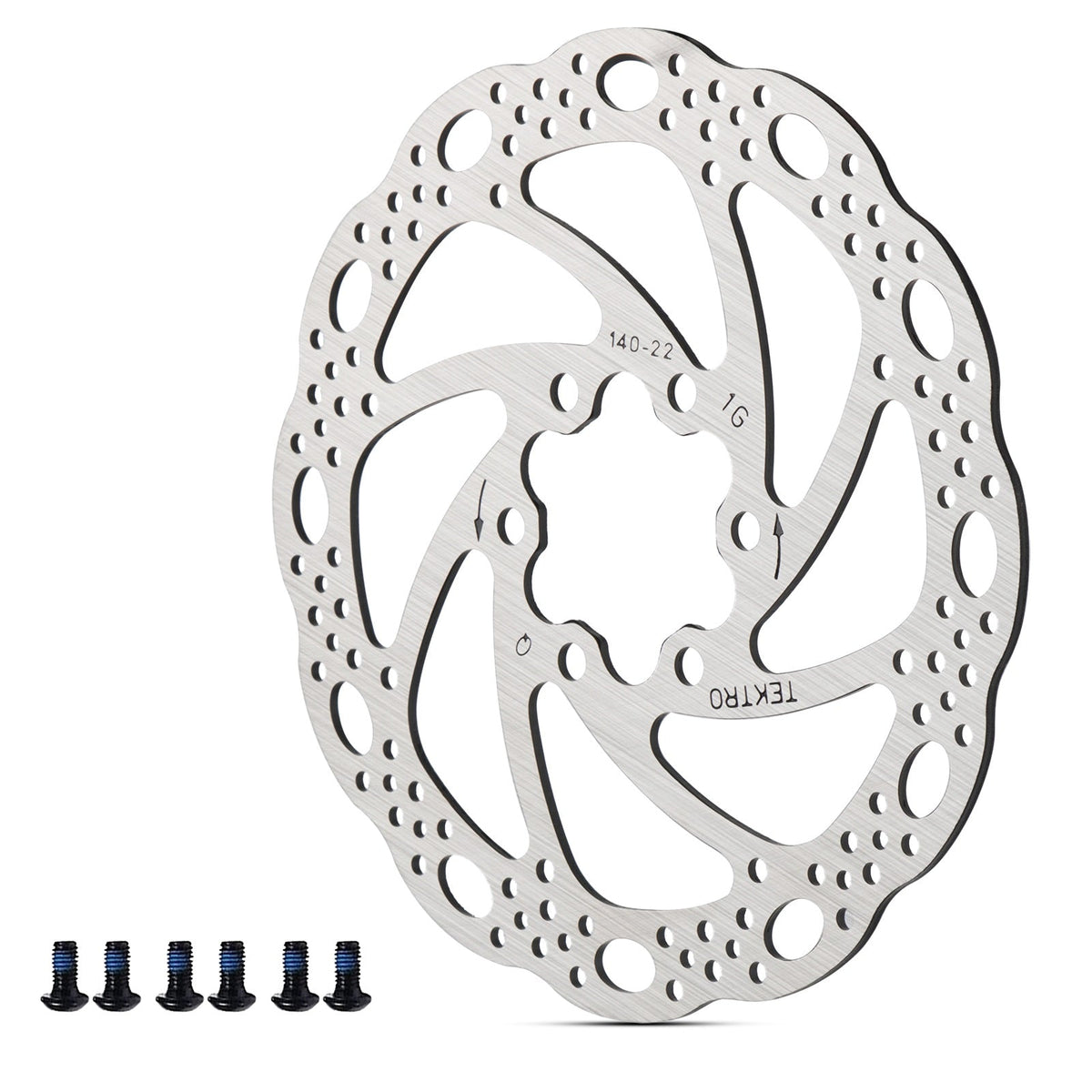 Tektro Bike Disc Brake Rotor 140/160/180/203mm - bicycle parts - SHP - TR140_22d eBike Super Shop