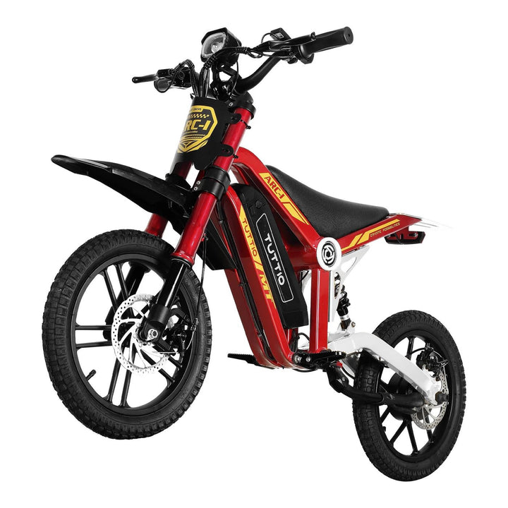 Tuttio ARC-I Kids Electric Bike with Led Flash Tire Cap Light