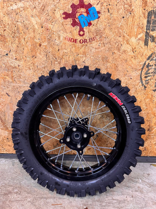 Tuttio Soleil01 12" Rear Pitbike Wheel Kit - tutpitrearblk eBike Super Shop