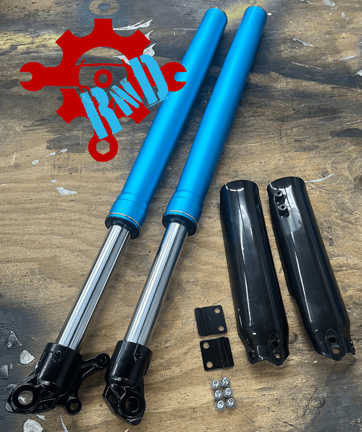 Tuttio Soleil01 and Razor Pro - Spec replacement Forks - 3942P630BLU eBike Super Shop