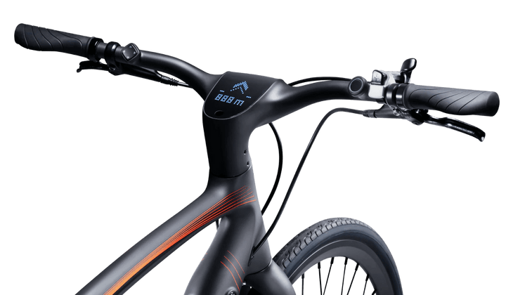URTOPIA Carbon 1S 350 w Ready to Ride Step Over Ebike 48x1.4 Electric Urban eBike - Assembled in store - Road eBike - URTOP|ROAD|BLACK|0648 eBike Super Shop