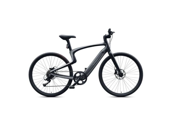 URTOPIA Carbon 1S 350 w Ready to Ride Step Over Ebike 48x1.4 Electric Urban eBike - Assembled in store - Road eBike - URTOP|ROAD|BLACK|0648 eBike Super Shop
