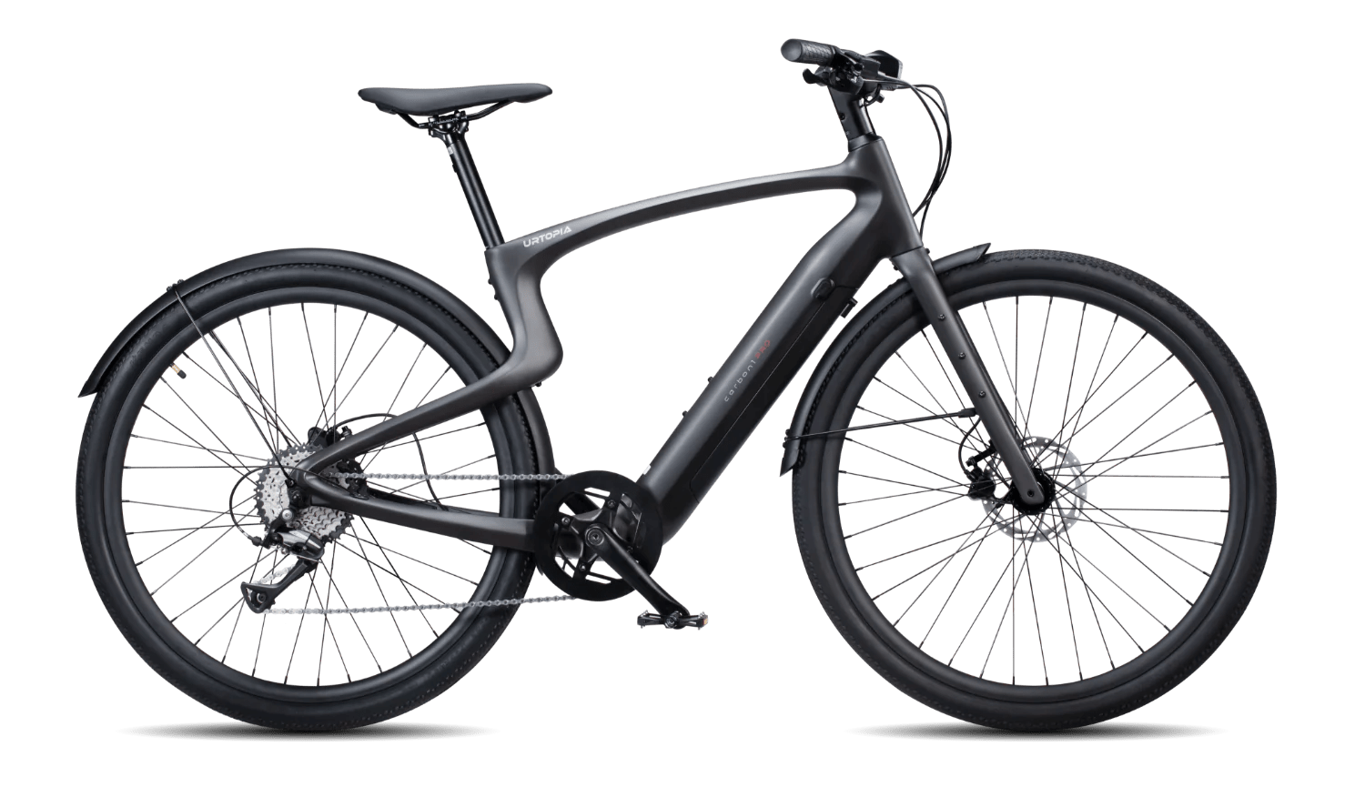 Urtopia Carbon1 Pro 350w Step Over Ebike 48" Road Tire Electric Road eBike - Step Over eBike - URTOP|ROAD|BLACKSMALL|0049 eBike Super Shop