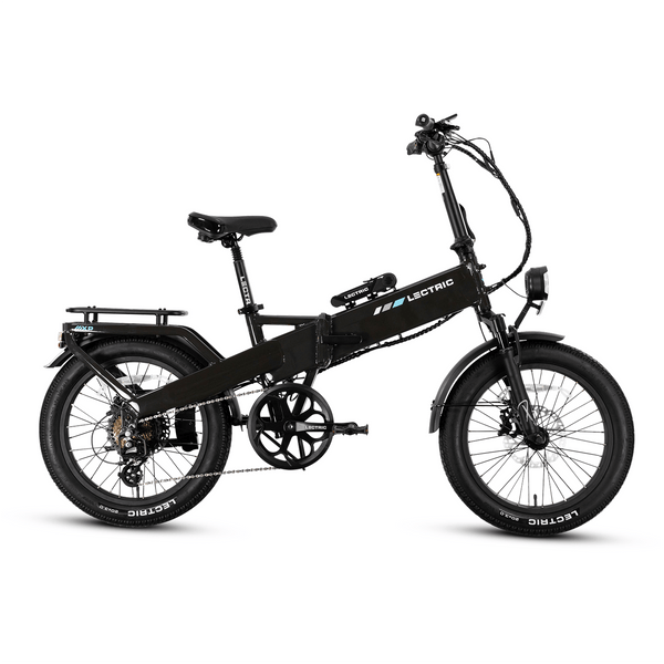 Lectric XP Lite 2.0 Folding Electric Bike 45 Mile Range JW Black