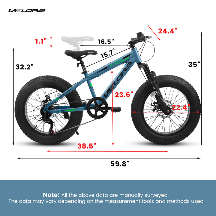 velors mountainbike Velors Hercules - 20" × 4"