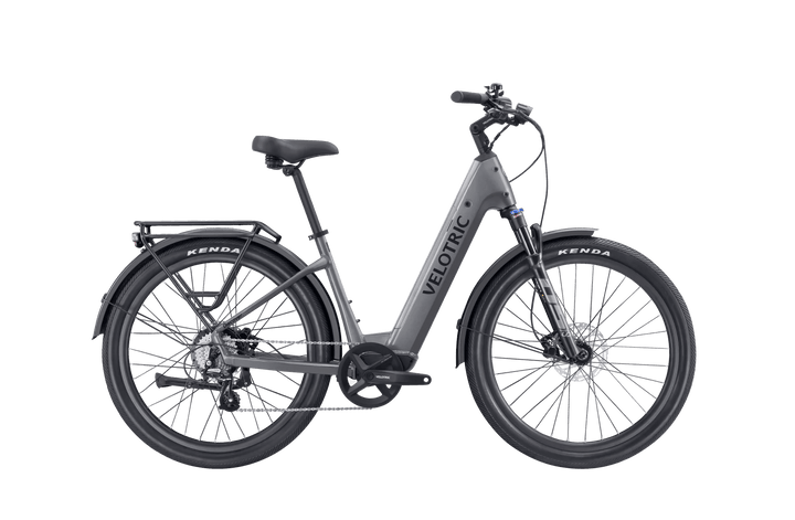 VELOTRIC Discover 2 750w Step Thru eBike 27.5x2.4 Urban Electric Urban eBike - Urban eBike - VELOT|URBAN|GREY|0258 eBike Super Shop