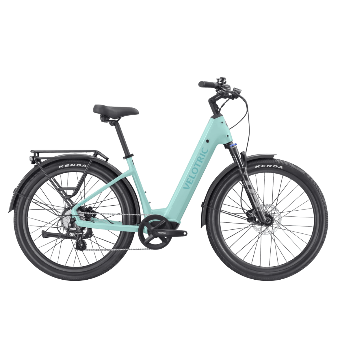 VELOTRIC Discover 2 750w Step Thru eBike 27.5x2.4 Urban Electric Urban eBike - Urban eBike - VELOT|URBAN|MINT|0255 eBike Super Shop
