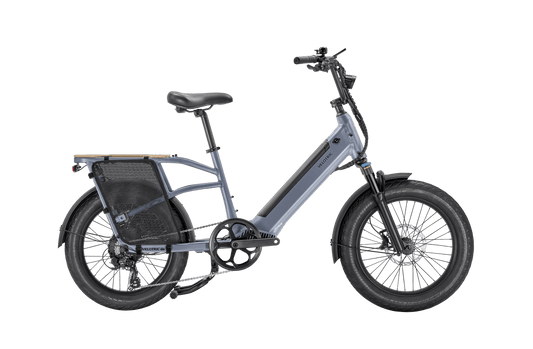 VELOTRIC Go 1 500w Step Thru eBike 20x3 Urban Electric Cargo eBike - Cargo eBike - eBike Super Shop