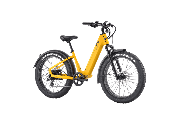 VELOTRIC Nomad 1 750w Step Thru eBike 26x4 Fat Fat Tire Electric Beach Cruiser eBike - Fat Tire Cruiser eBike - eBike Super Shop