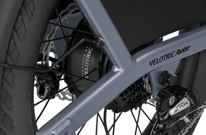 VELOTRIC Packer 1 750w Step Thru eBike 26x2.4 Urban Electric Cargo eBike - Cargo eBike - VELOT|CARGO|SKYB|0274 eBike Super Shop