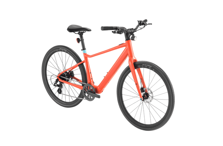 VELOTRIC T1 ST 350w Step Over eBike 700×40c Urban Electric Urban eBike - Urban eBike - VELOT|URBAN|LAVA|0272 eBike Super Shop
