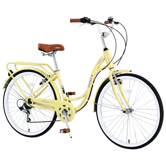 Zukka Cuckoo 26" Beach Cruiser Bike - Bicycles - SHP - W1019110563 eBike Super Shop
